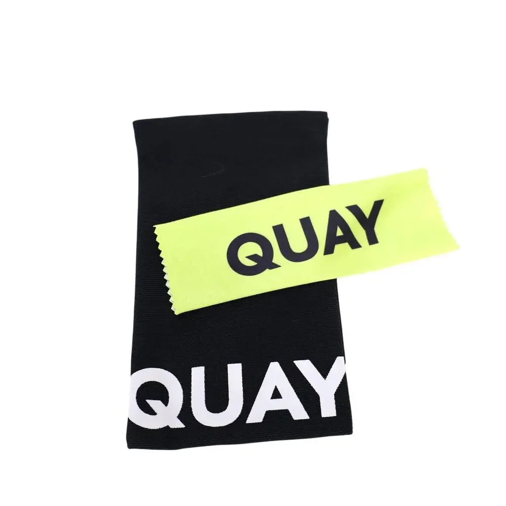 Quay Australia TOTAL VIBE REMIXED Square Women Sunglasses - Black/Multi - NWT - Picture 12 of 12